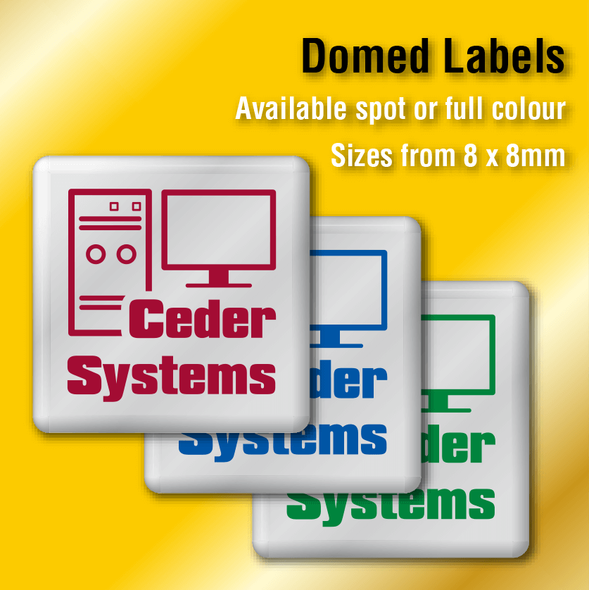 Domed Labels 0